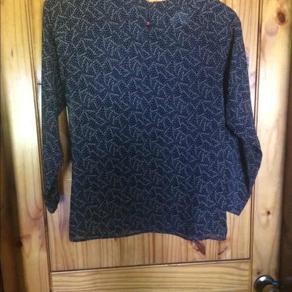 Vintage 80’s Shear Diversity Blouse - Picture 6 of 9